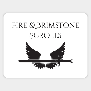 Fire & Brimstone Wings Sticker